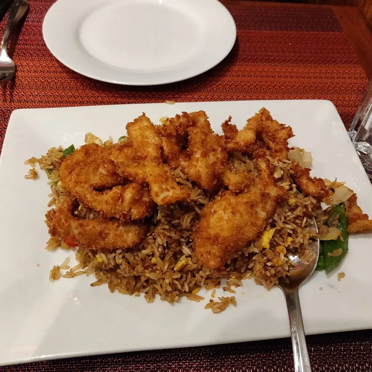 Crispy Chicken Fried Rice