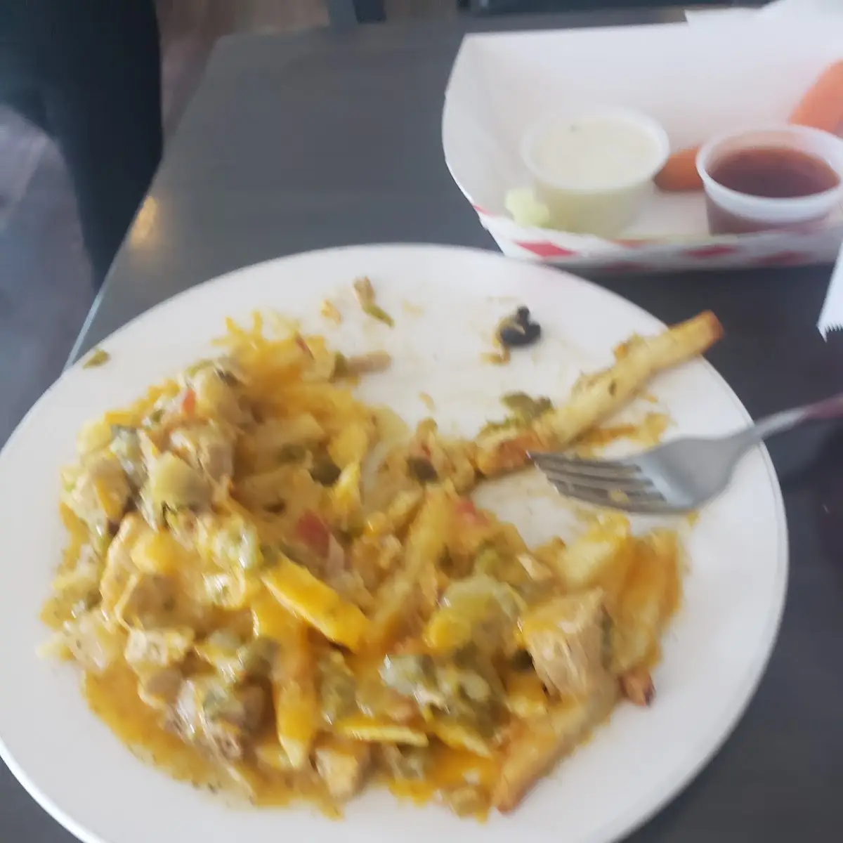 Green Chili Cheese Fries