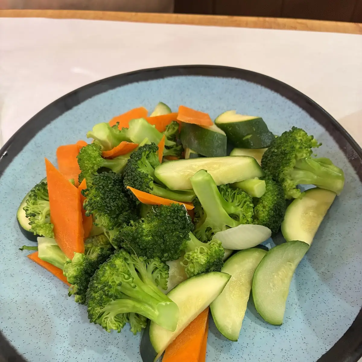 Steamed Mixed Vegetables