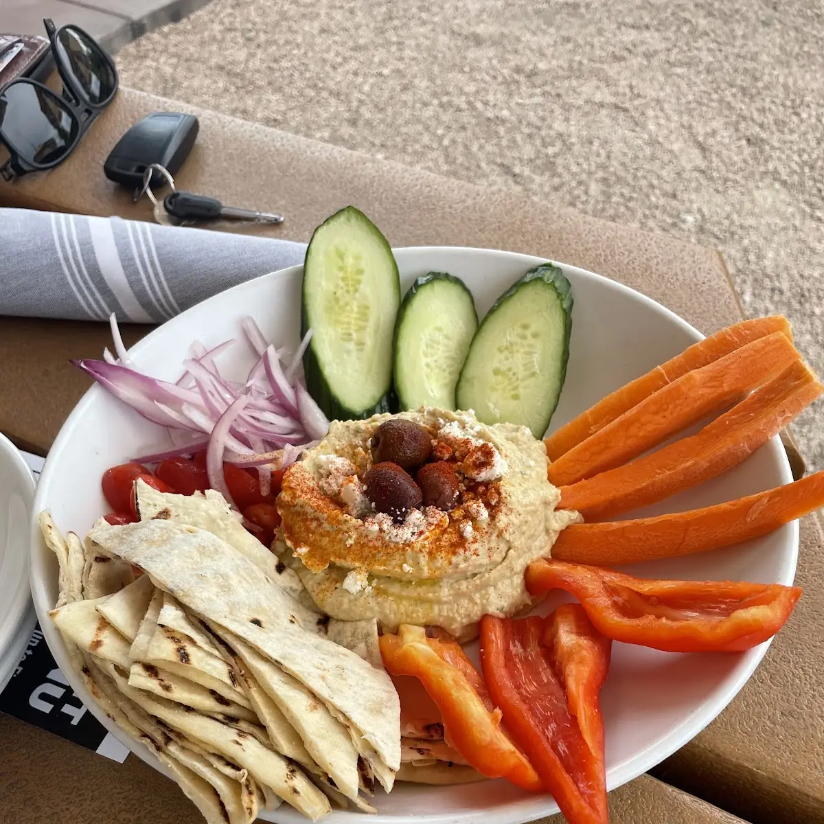 Hummus Plate