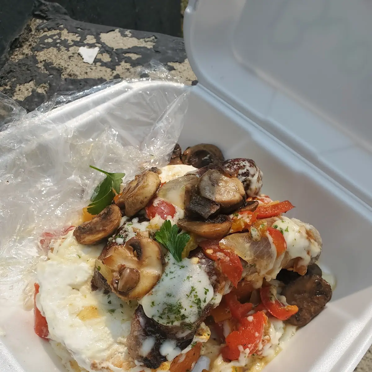 Italian Sausage Sandwich