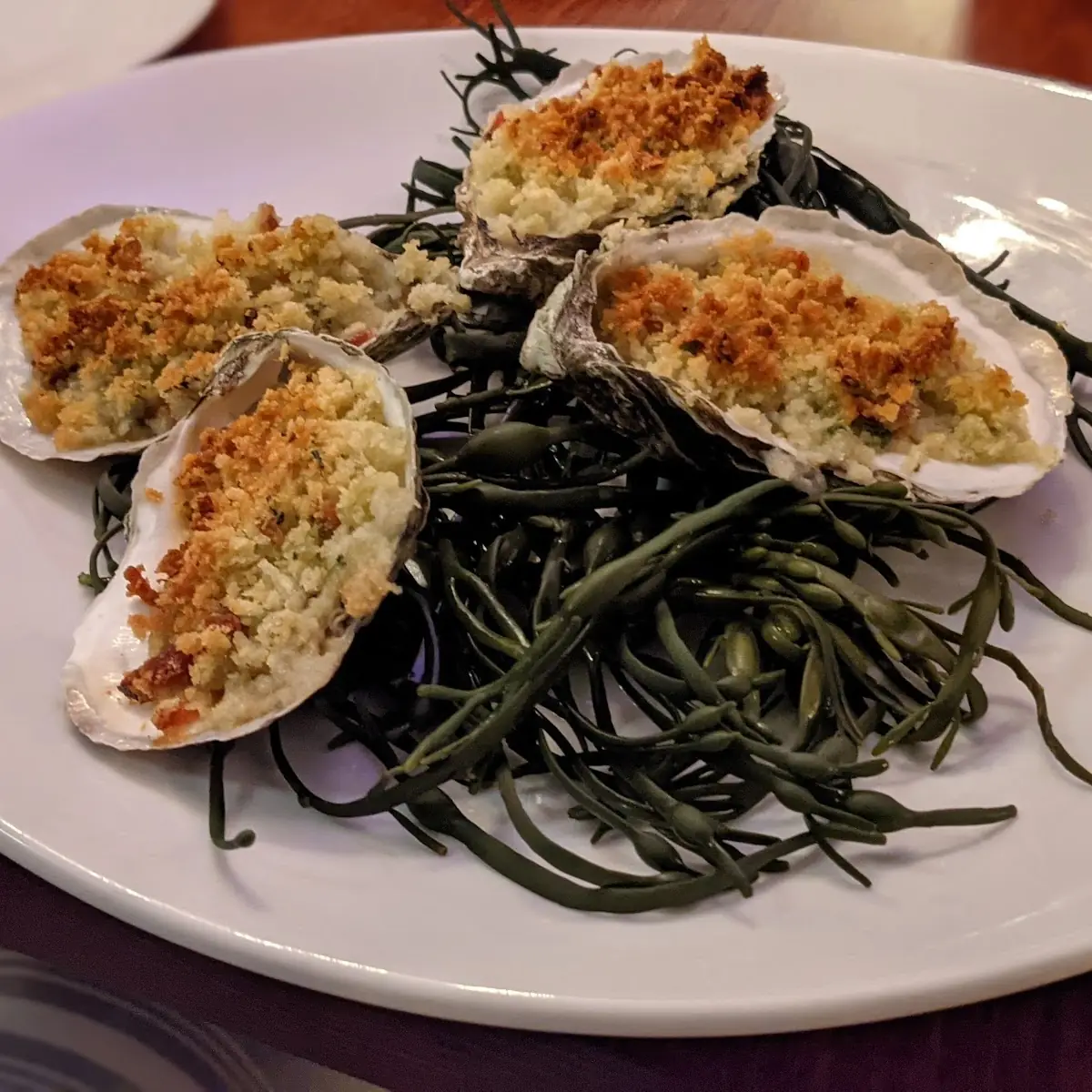 Oysters Rockefeller