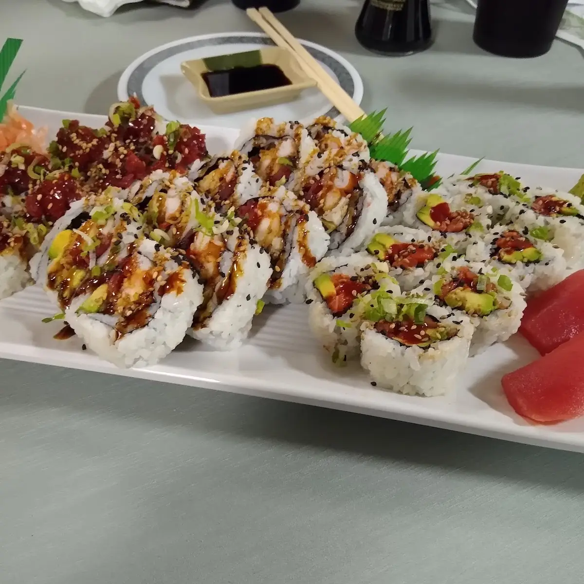 Spicy Salmon Roll Kamikaze Roll Ultimate Rolls
