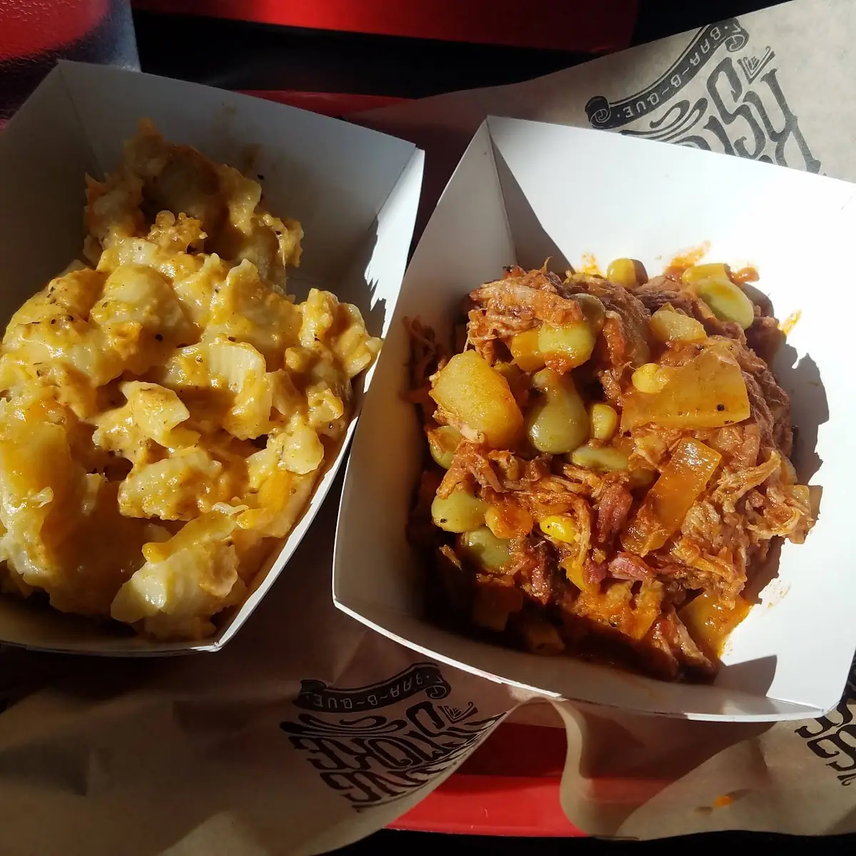 Brunswick Stew and Mac N Cheese