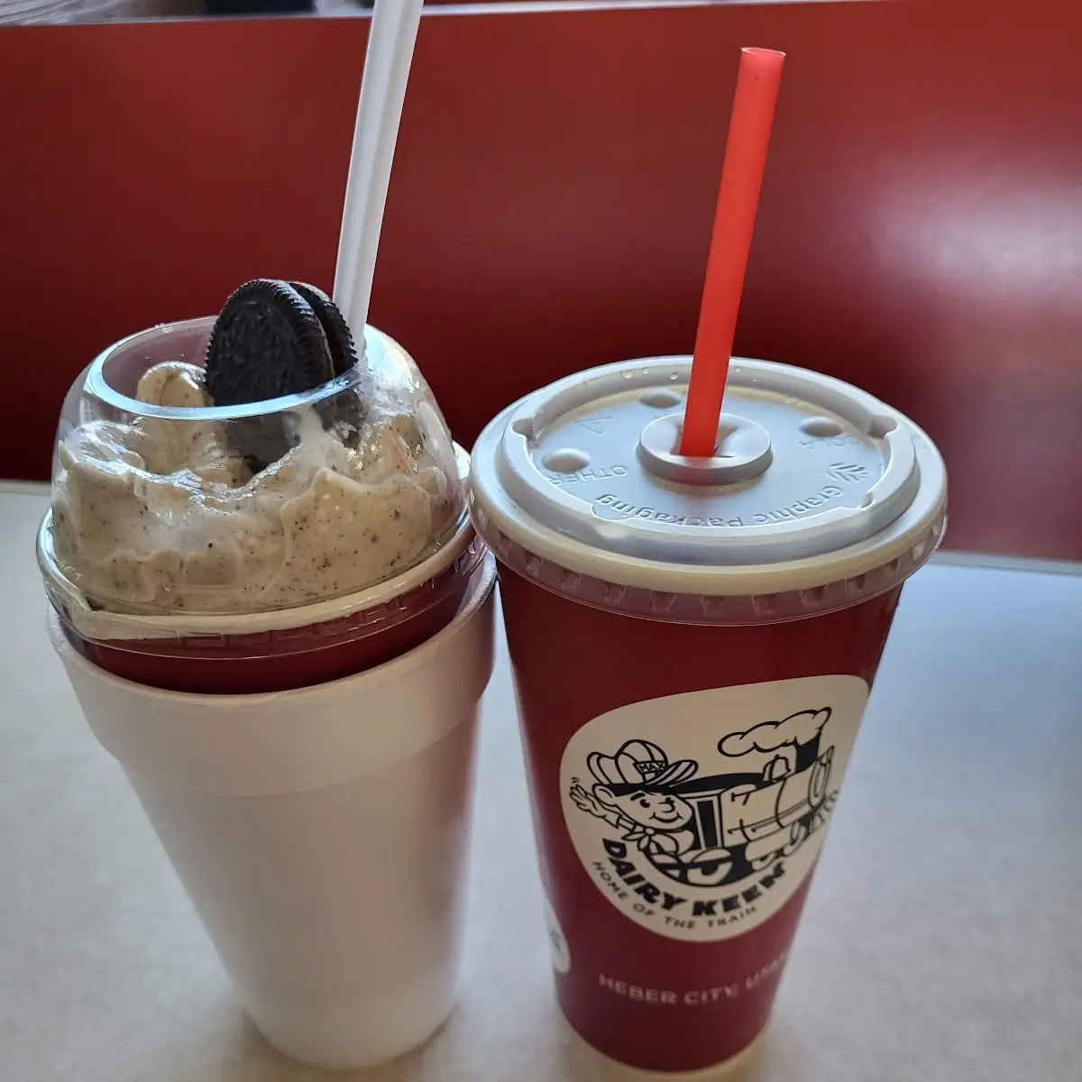 Pumpkin Oreo Shake