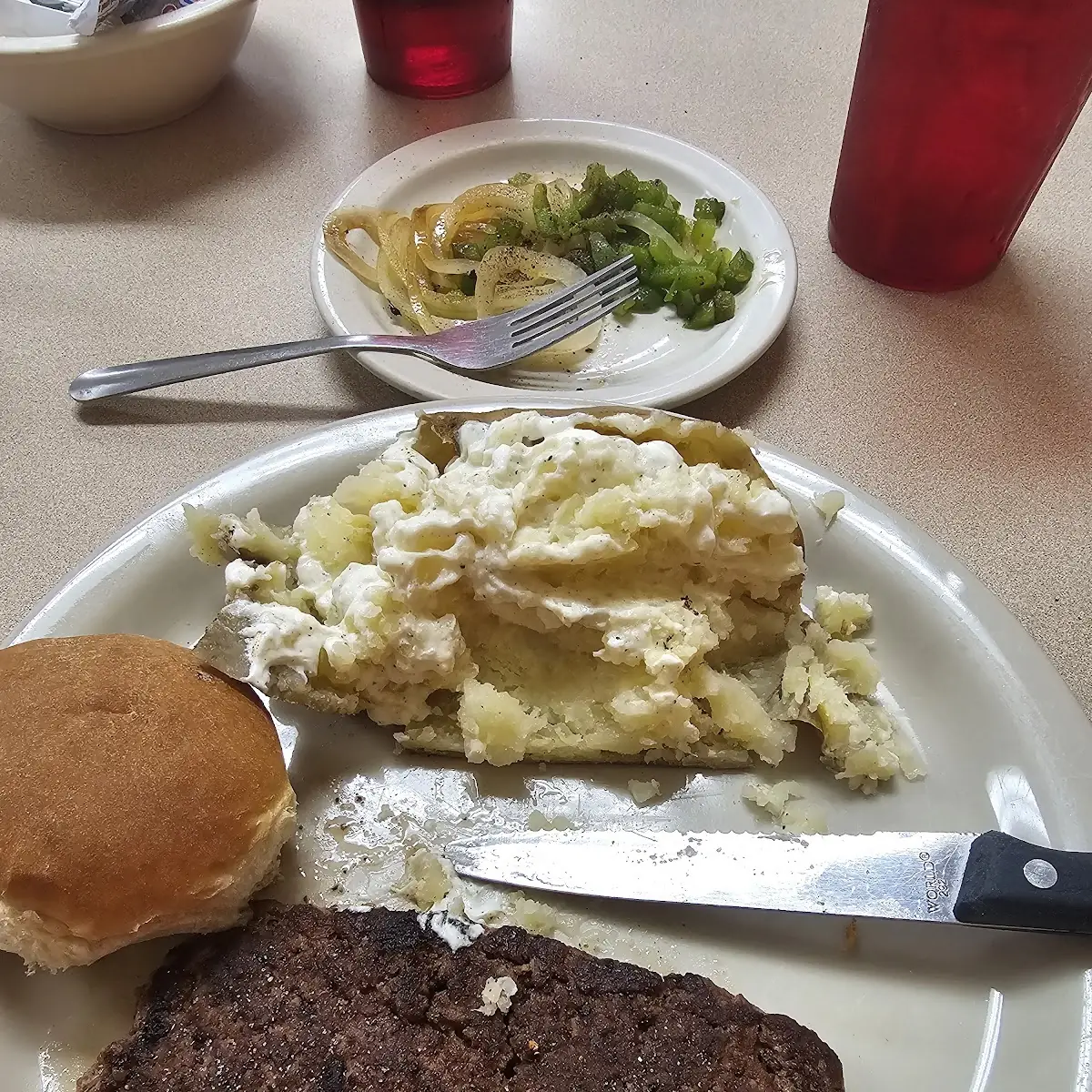 Hamburger Steak Dinner