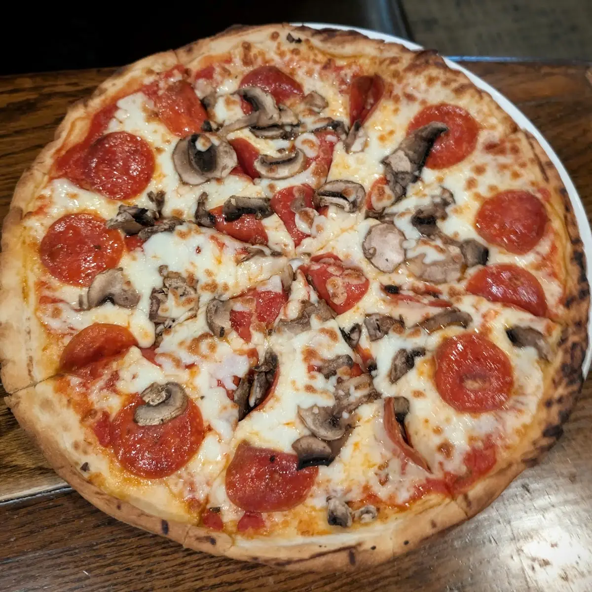 Pepperoni Mushroom Pizza