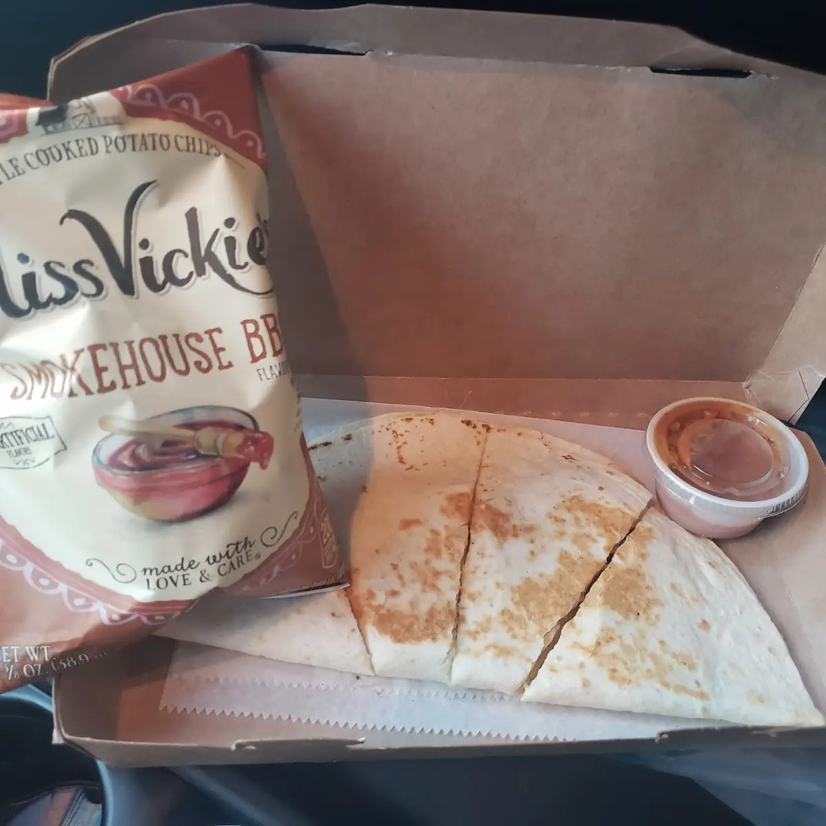 3 Cheese & Chicken Quesadilla