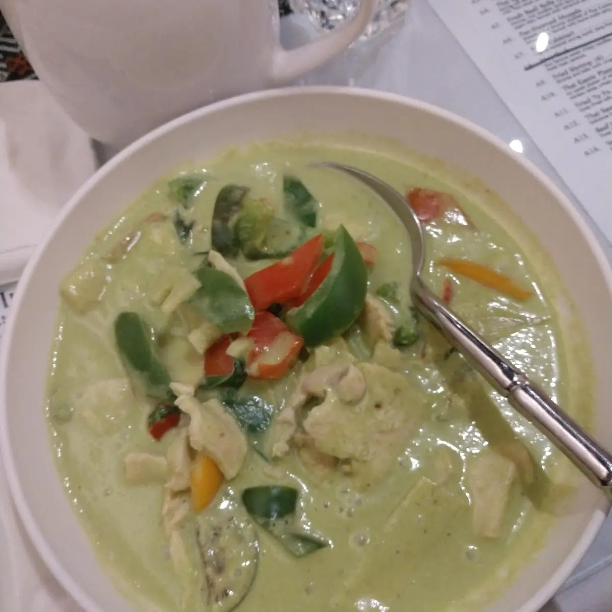 Green Curry Chicken
