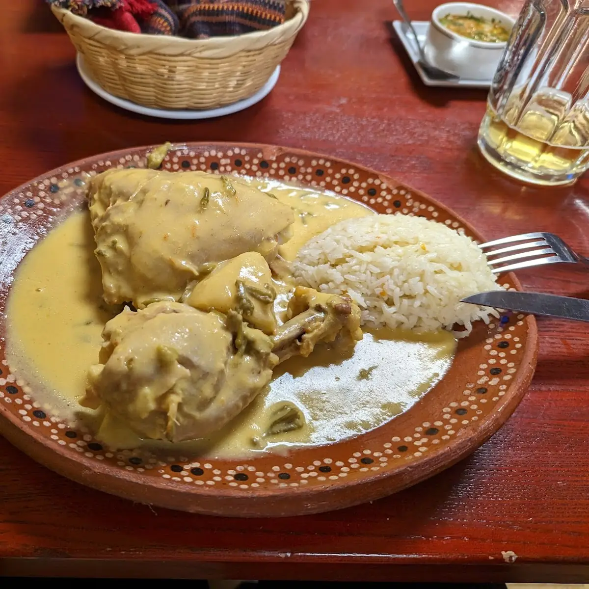Pollo En Crema Cream Chicken