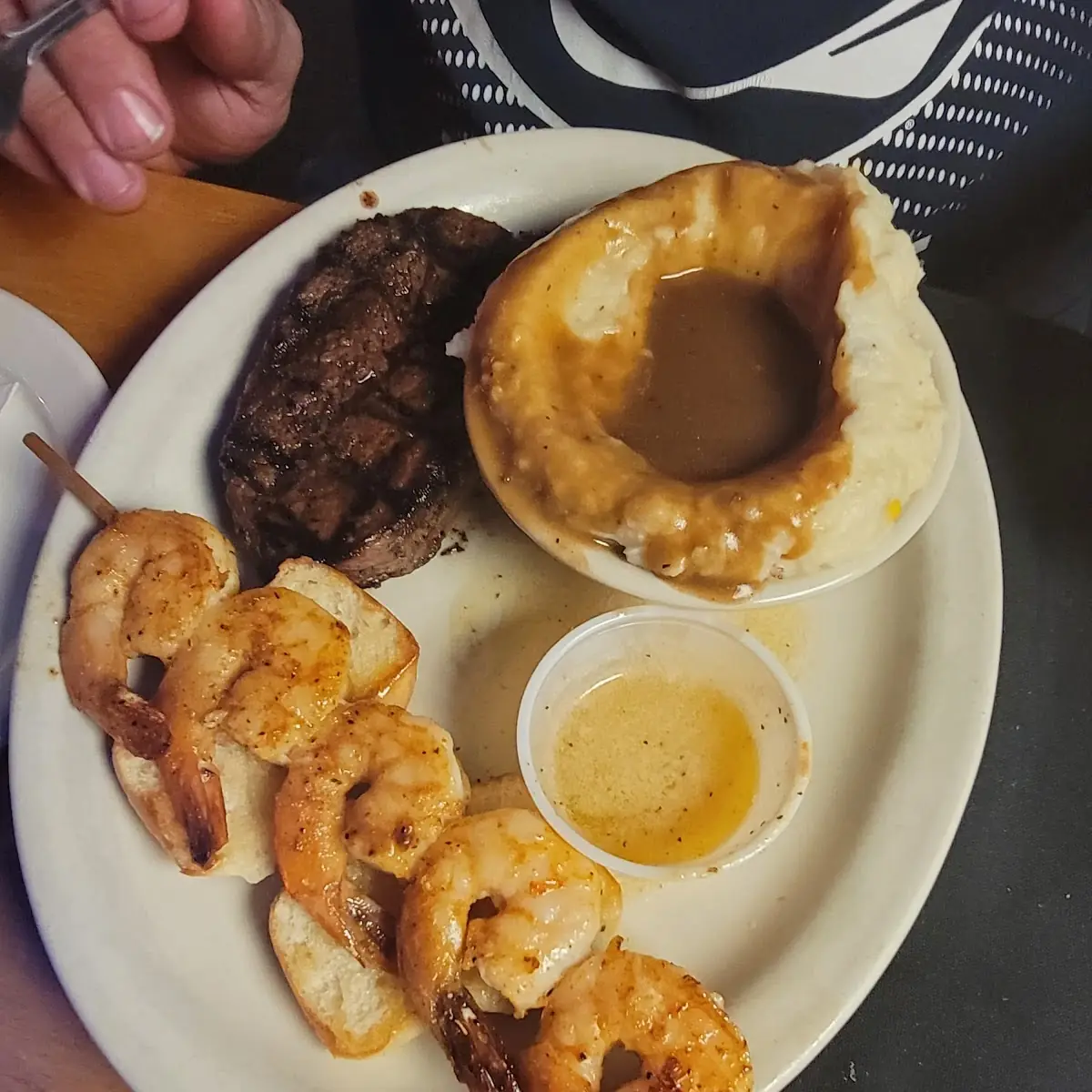 Grilled Shrimp Combo with 2 Sides