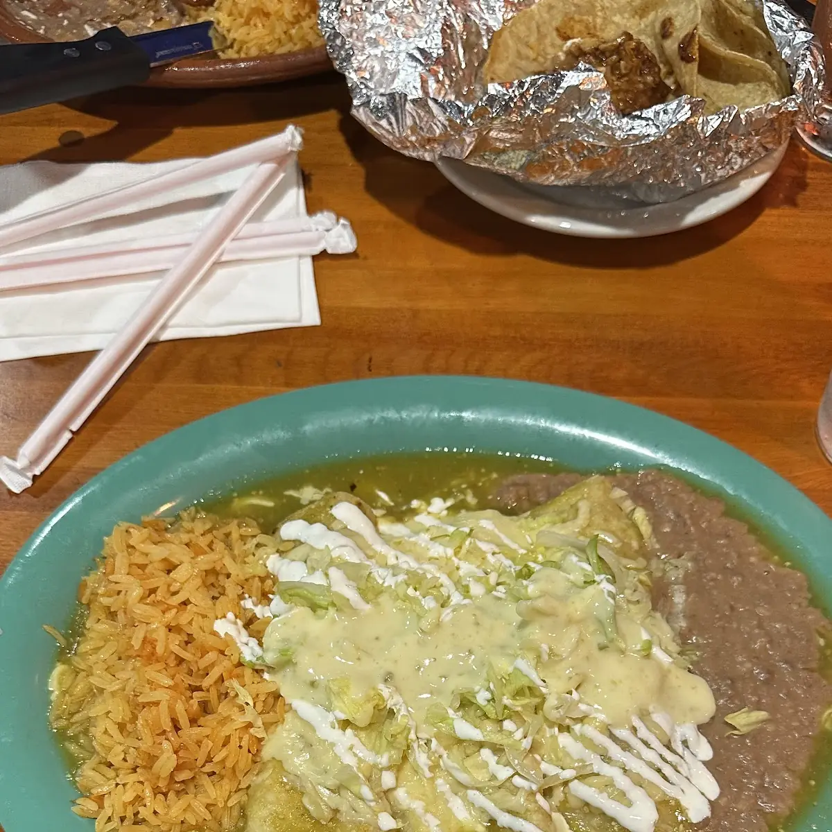 Enchiladas Verdes