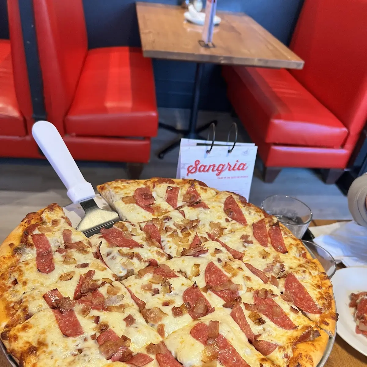 Meat and More Meat Pizza