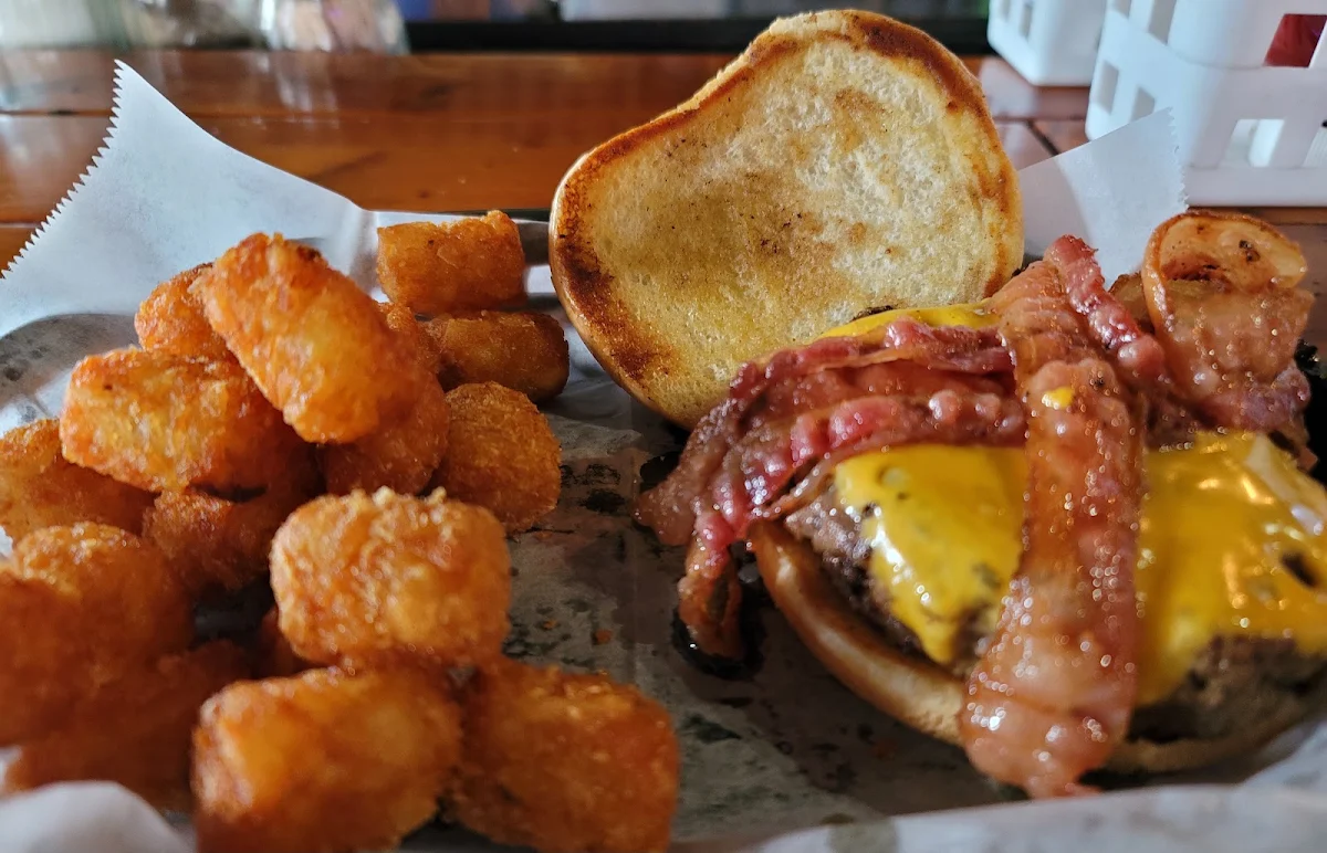 Bacon Cheeseburger with Tots