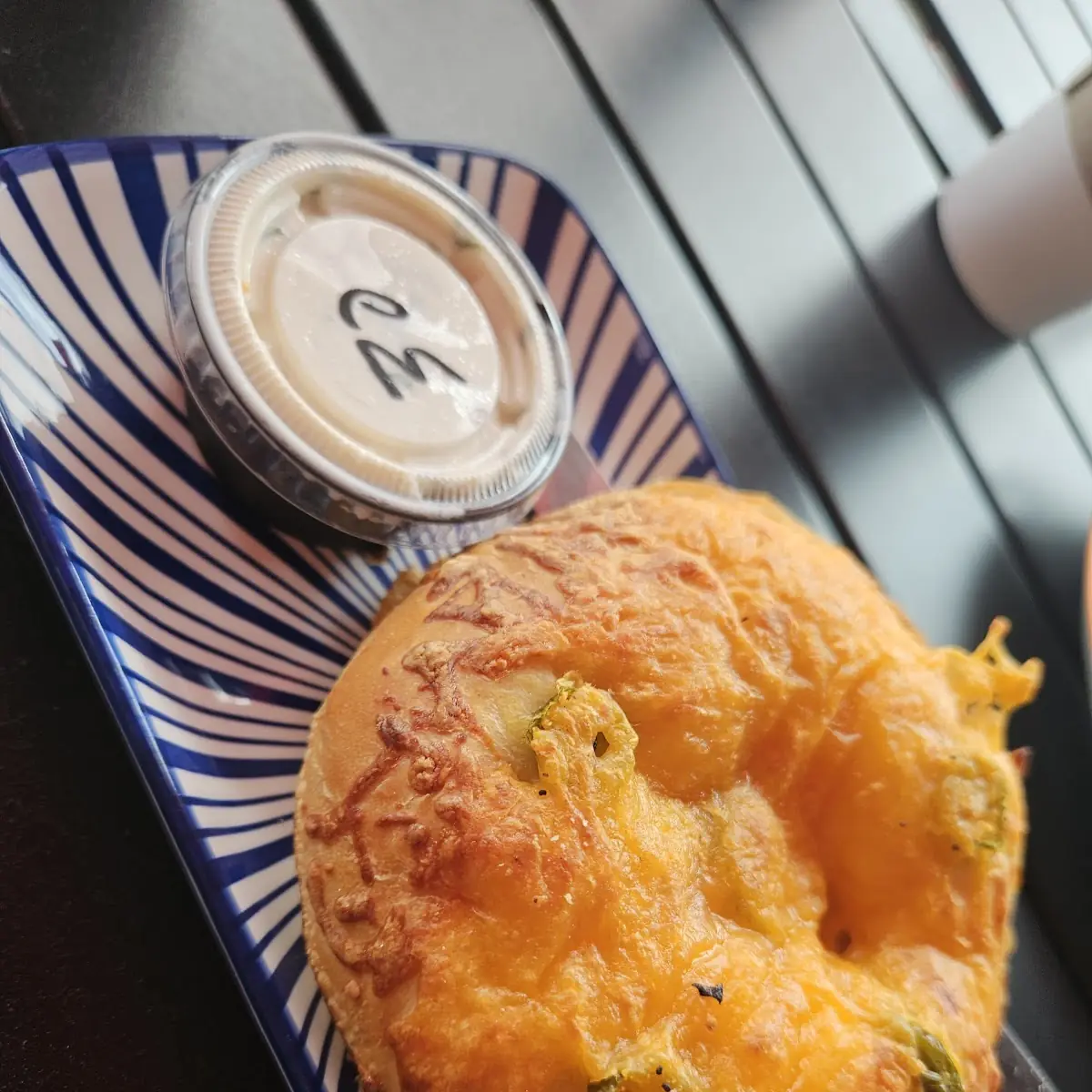 Bagel with Chive Cream Cheese