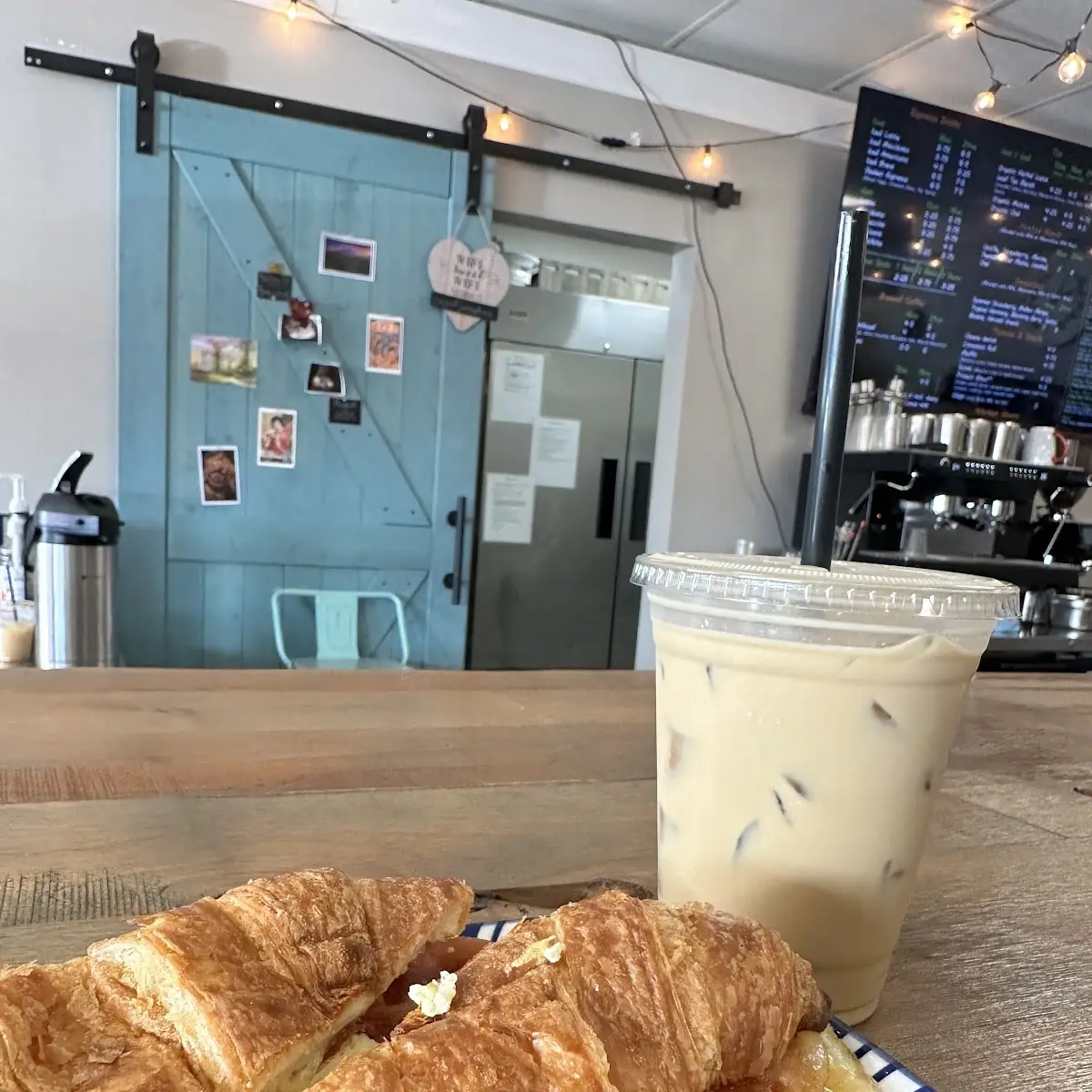 Egg and Cheese Croissant with Bacon