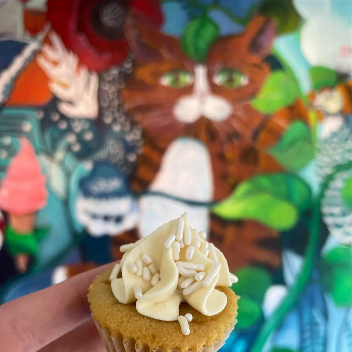 Kettle Corn Cupcake