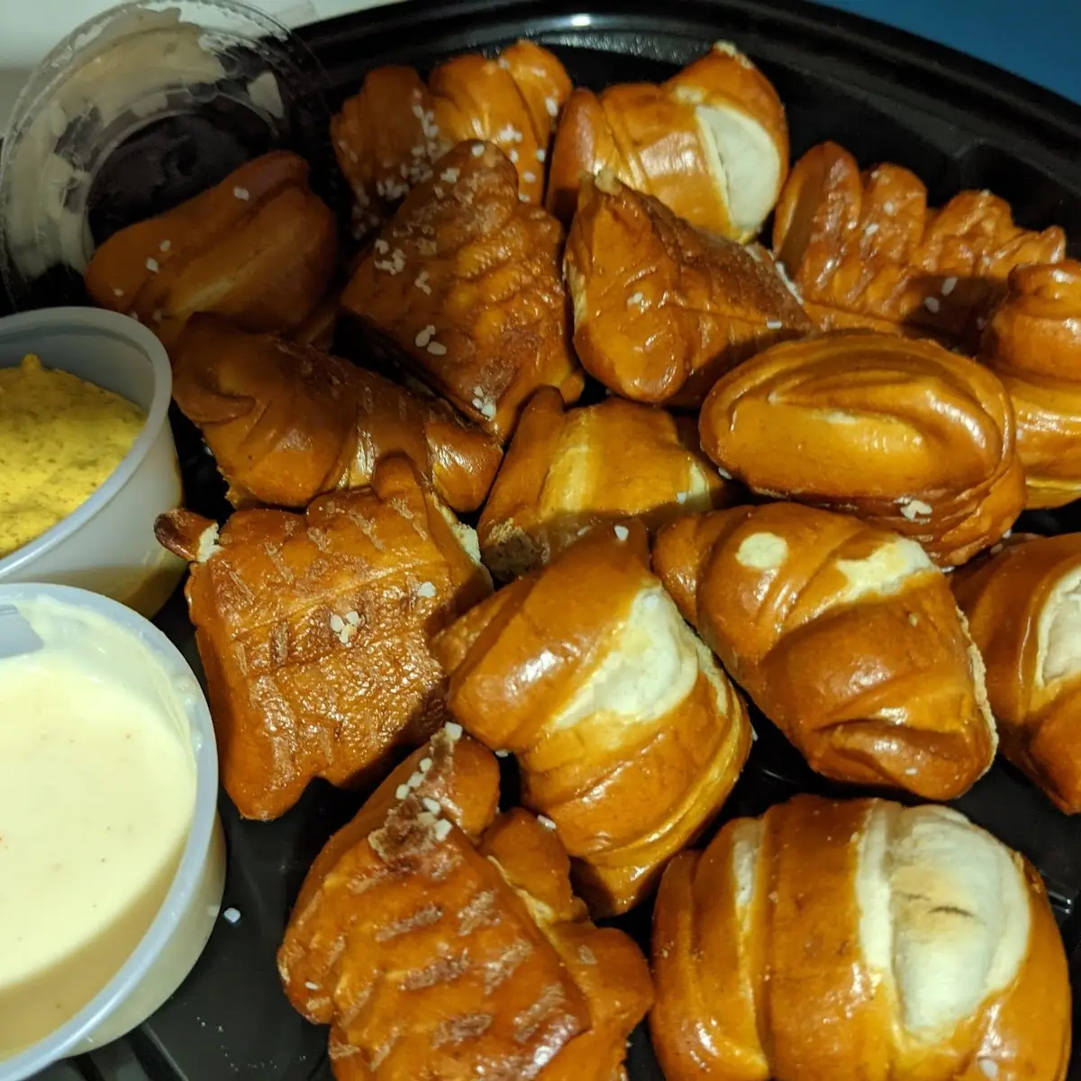 Pretzel Bites with Beer Cheese