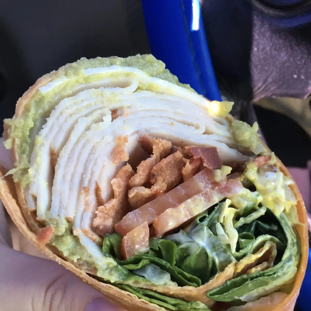 Turkey Bacon & Guacamole Wrap