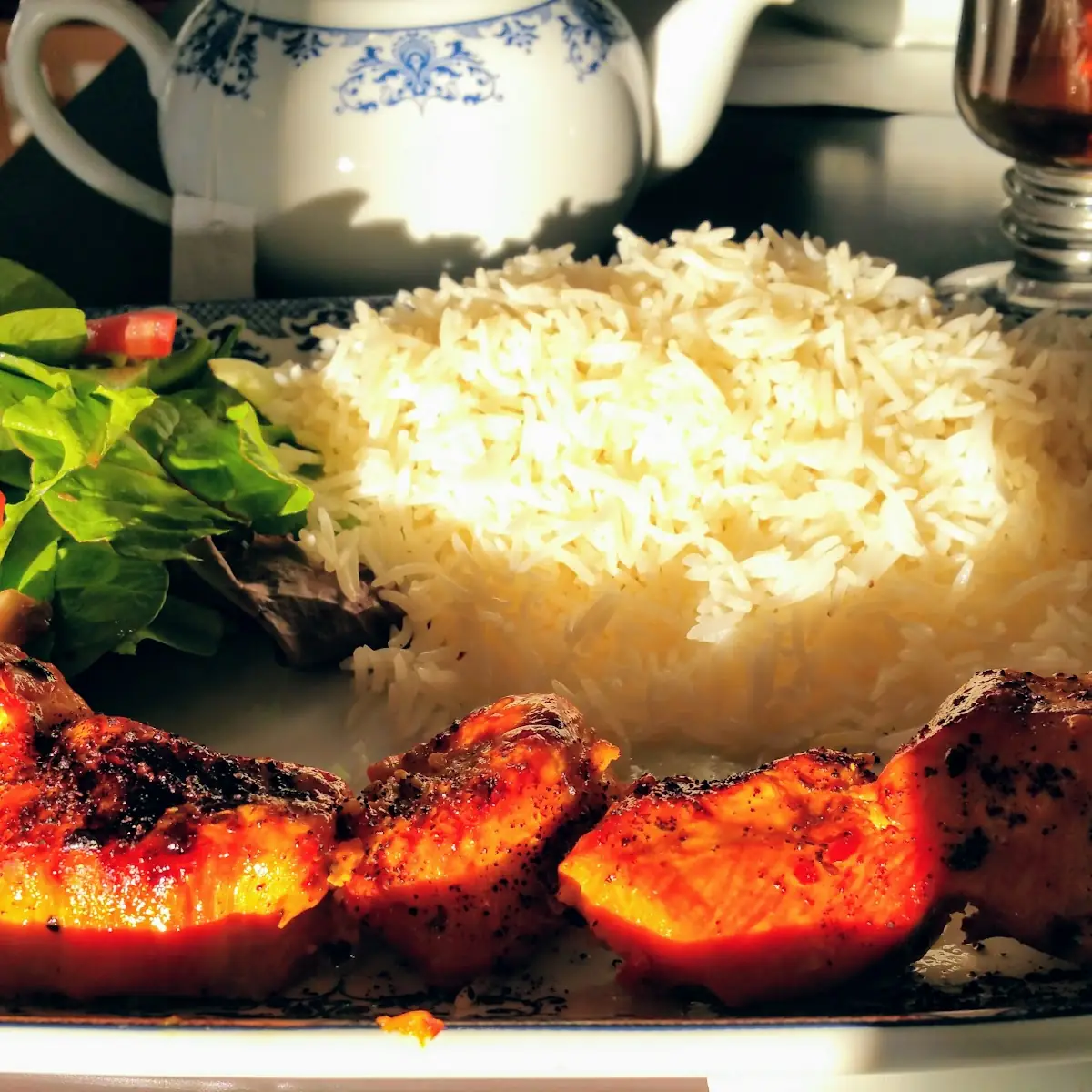 Chicken Kabob Plate