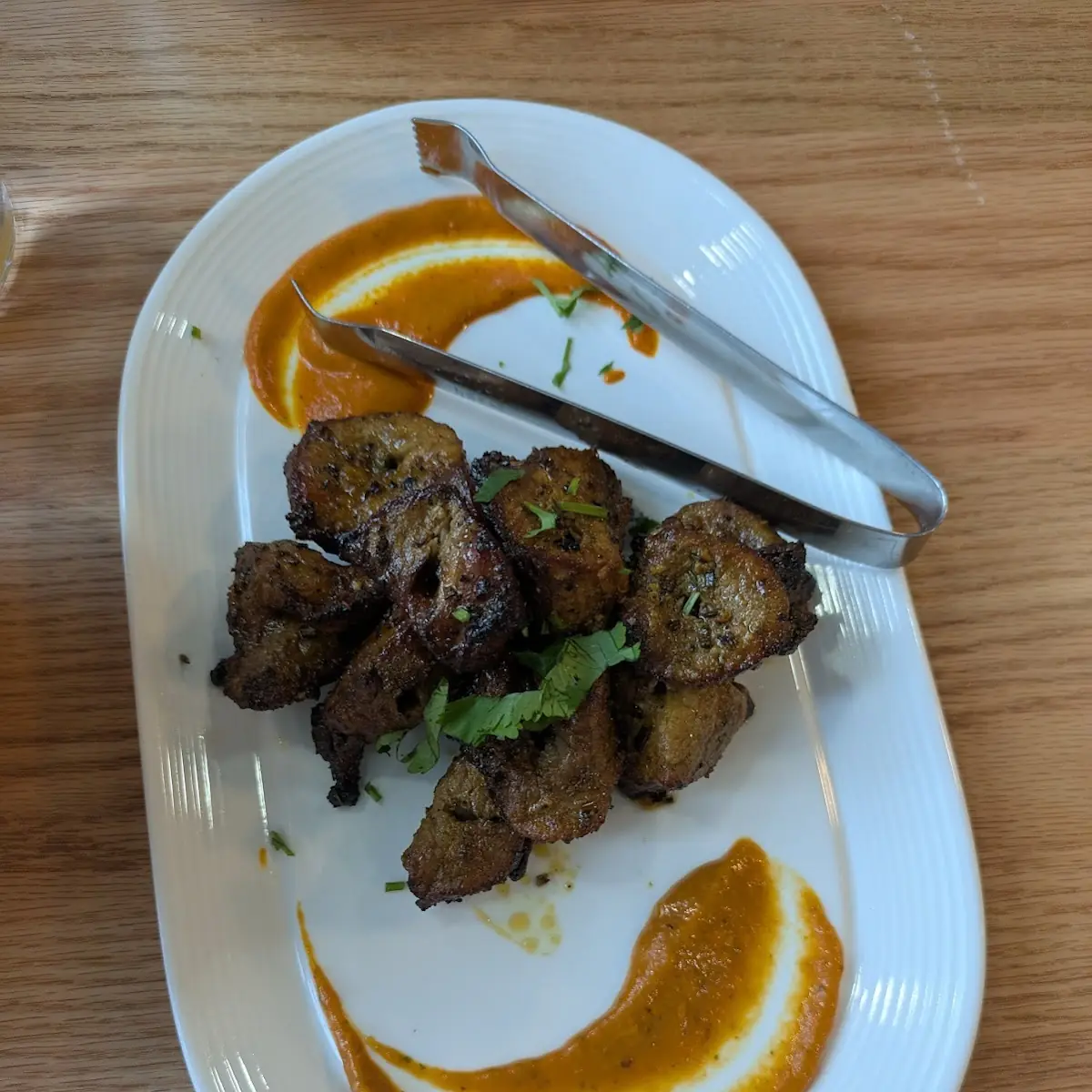 Grilled Meat with Dipping Sauces