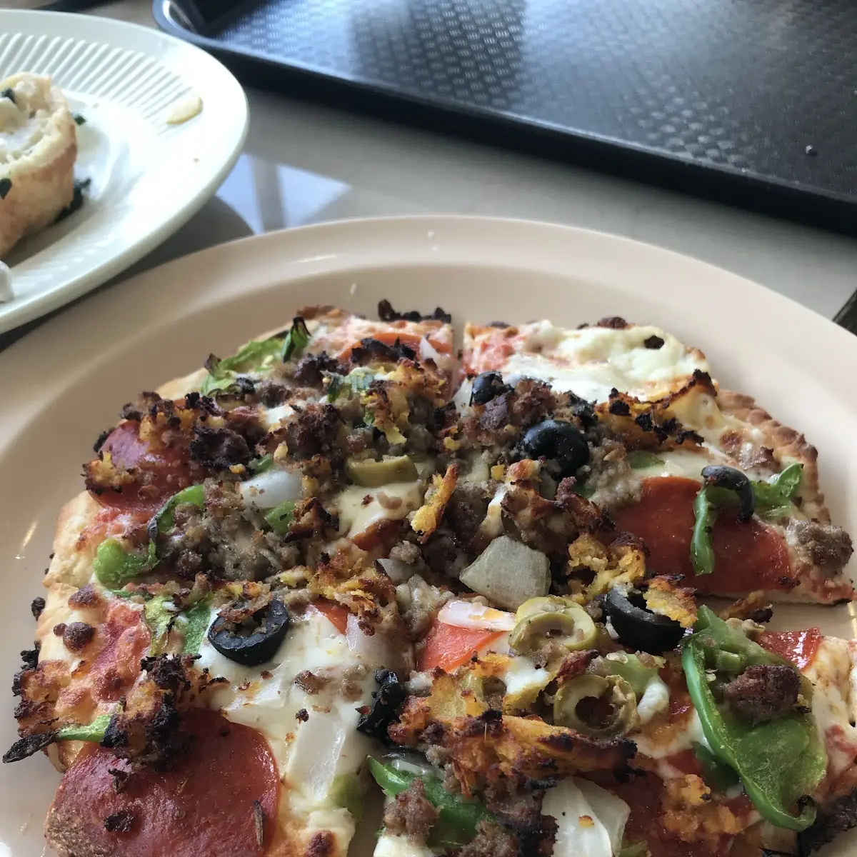 Supreme Pizza Without Mushrooms