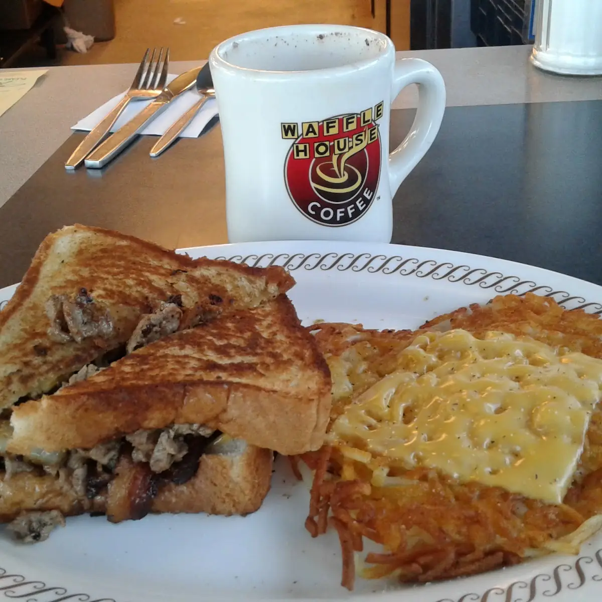 Texas Cheese Steak Sandwich