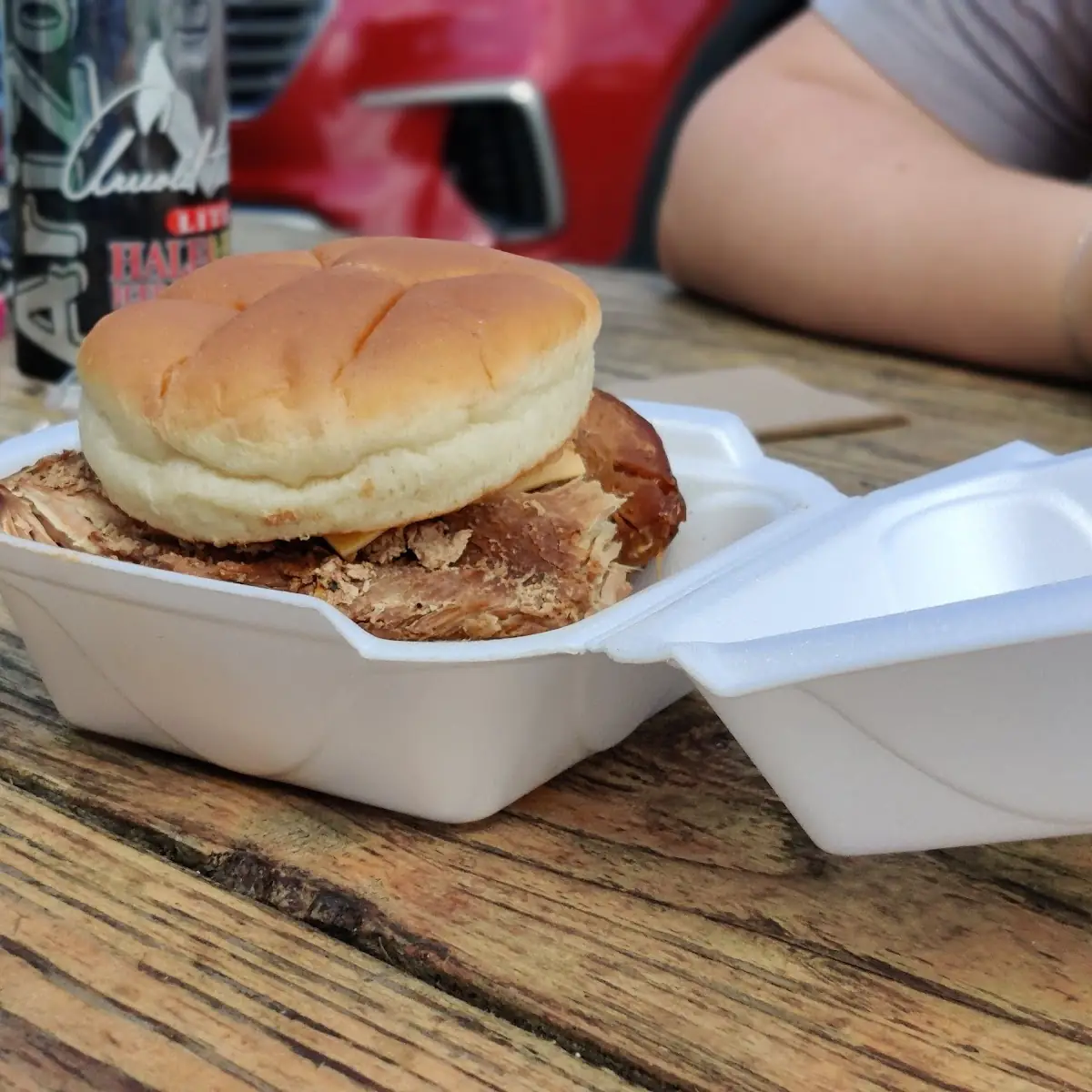 Pulled Chicken Sandwich Plates