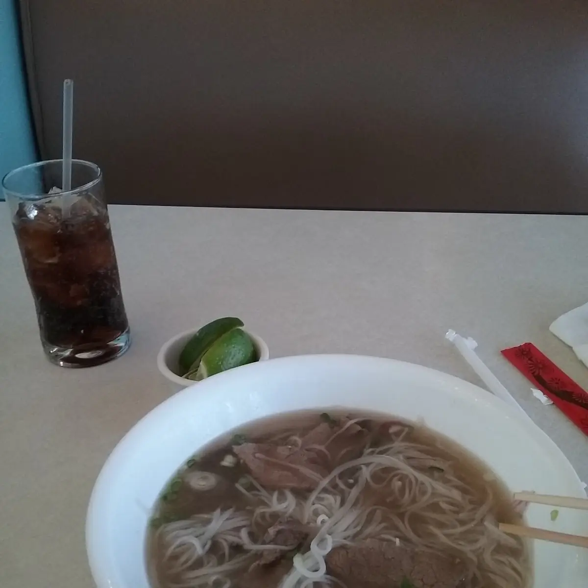 Pho Tai Beef