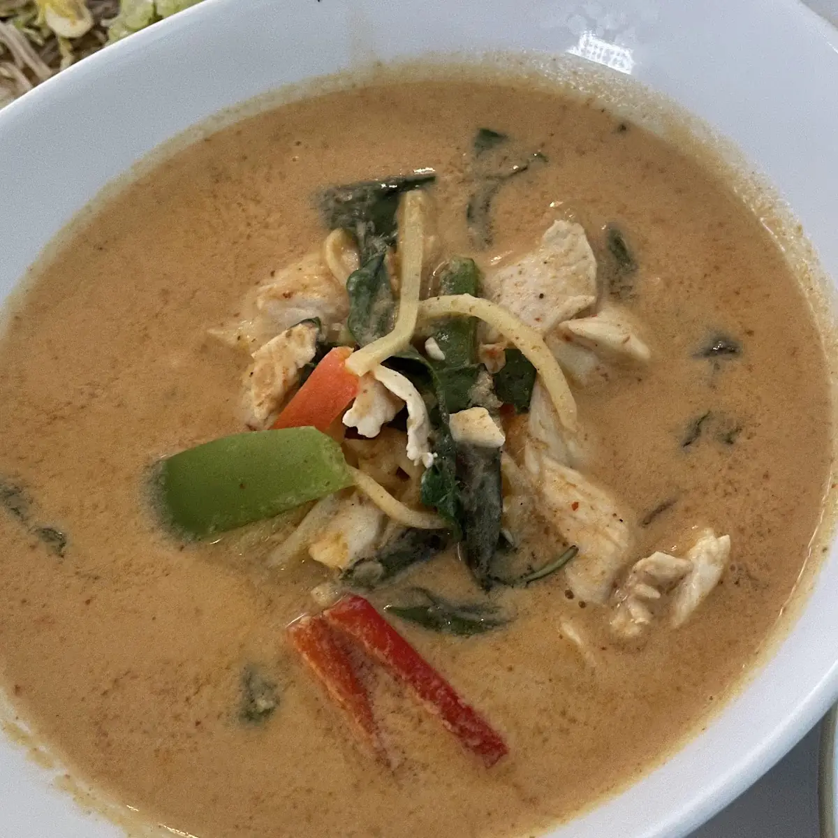 Thai Chicken Red Curry