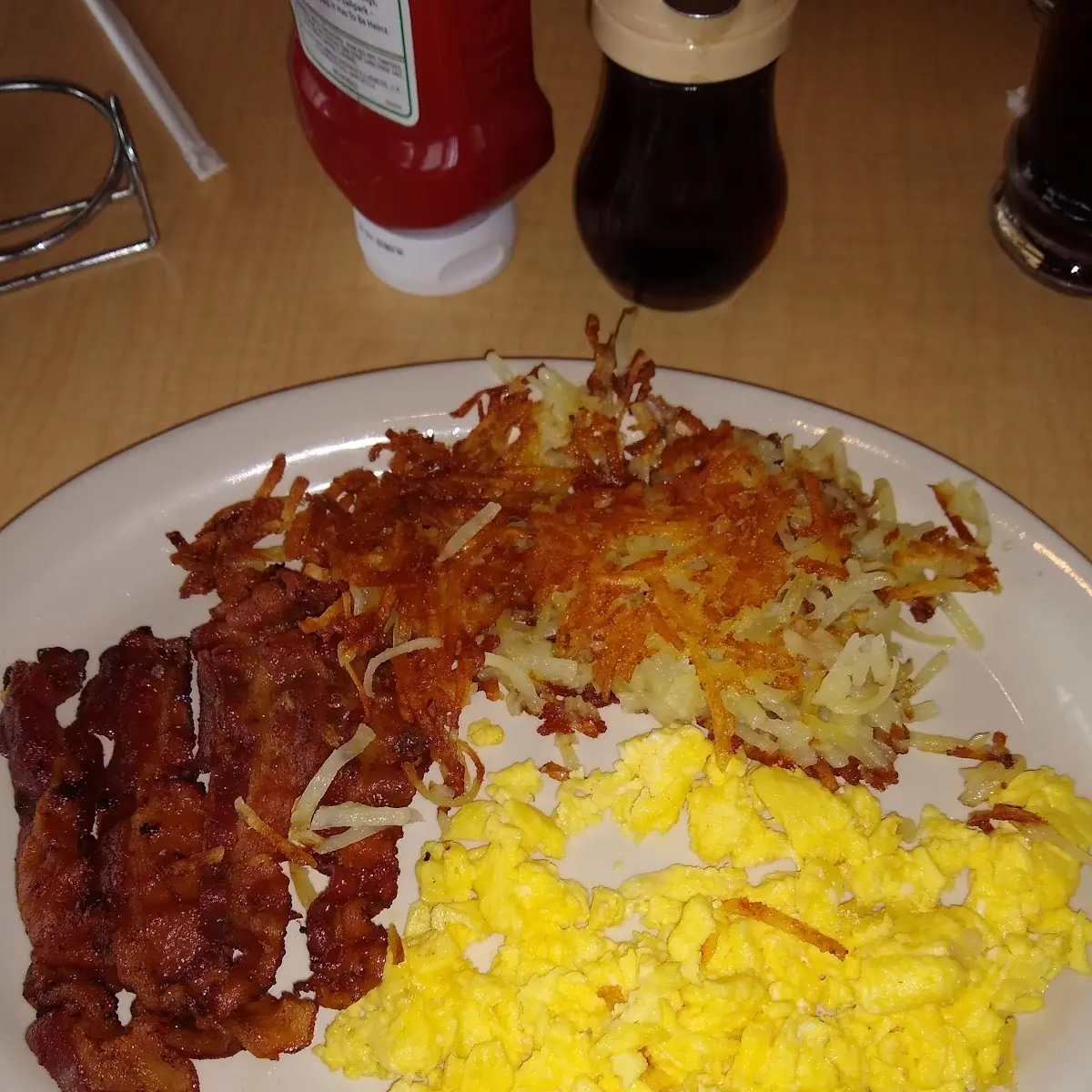 Scrambled Egg Bacon Hashbrown