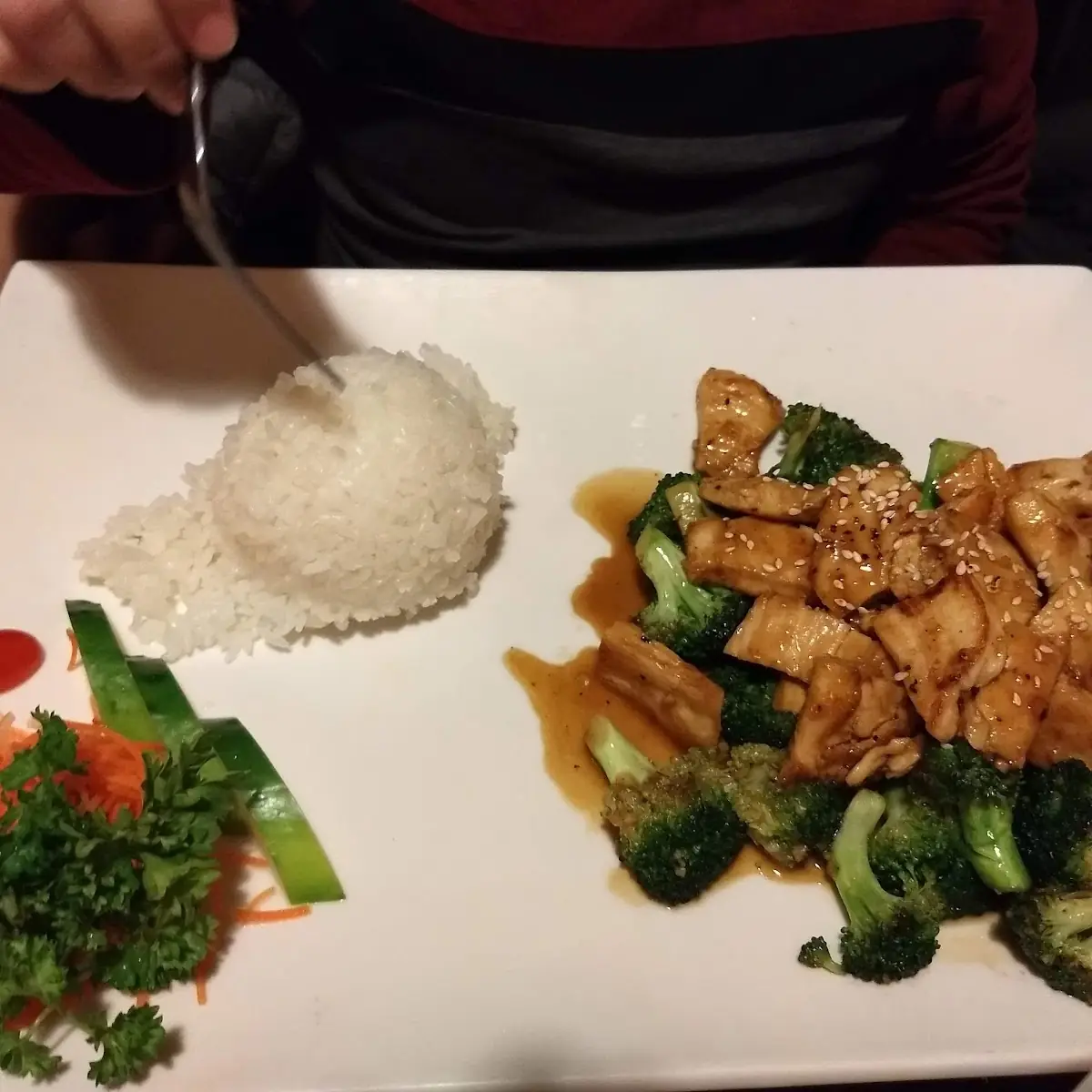 Broccoli Chicken Satay