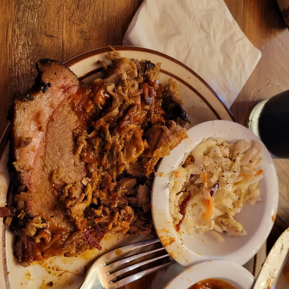 Brisket and BBQ Pork