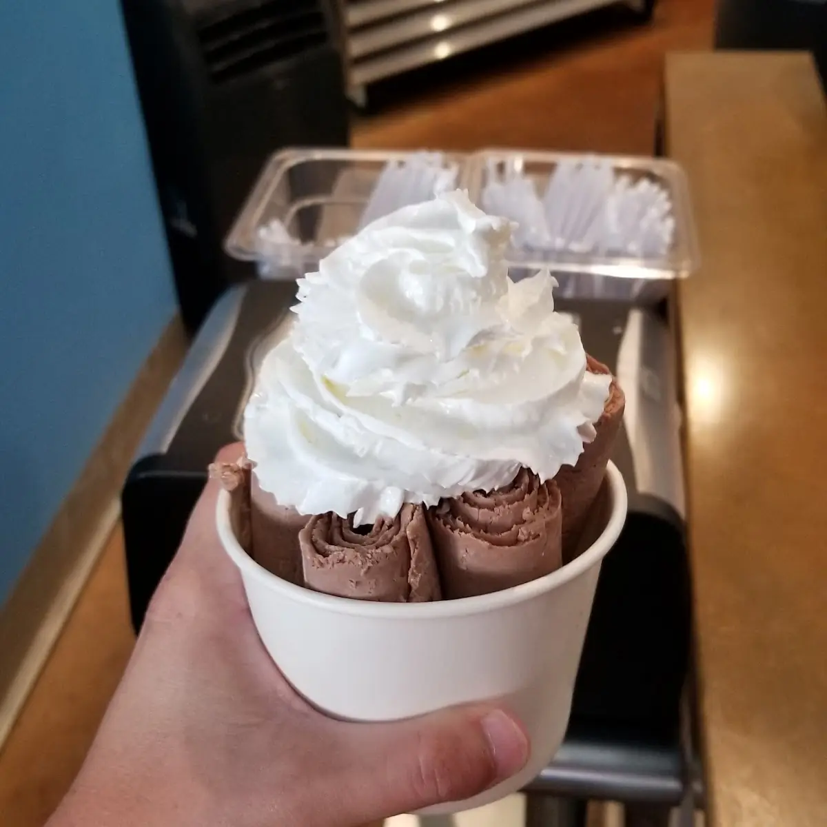 Monkey Business with Chocolate Ice Cream