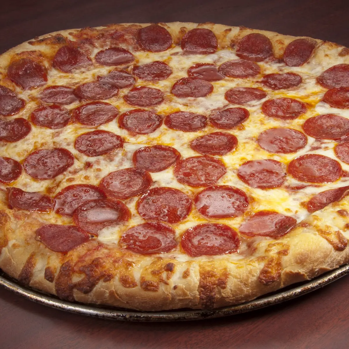 New York Style Cheese & Pepperoni Pizza