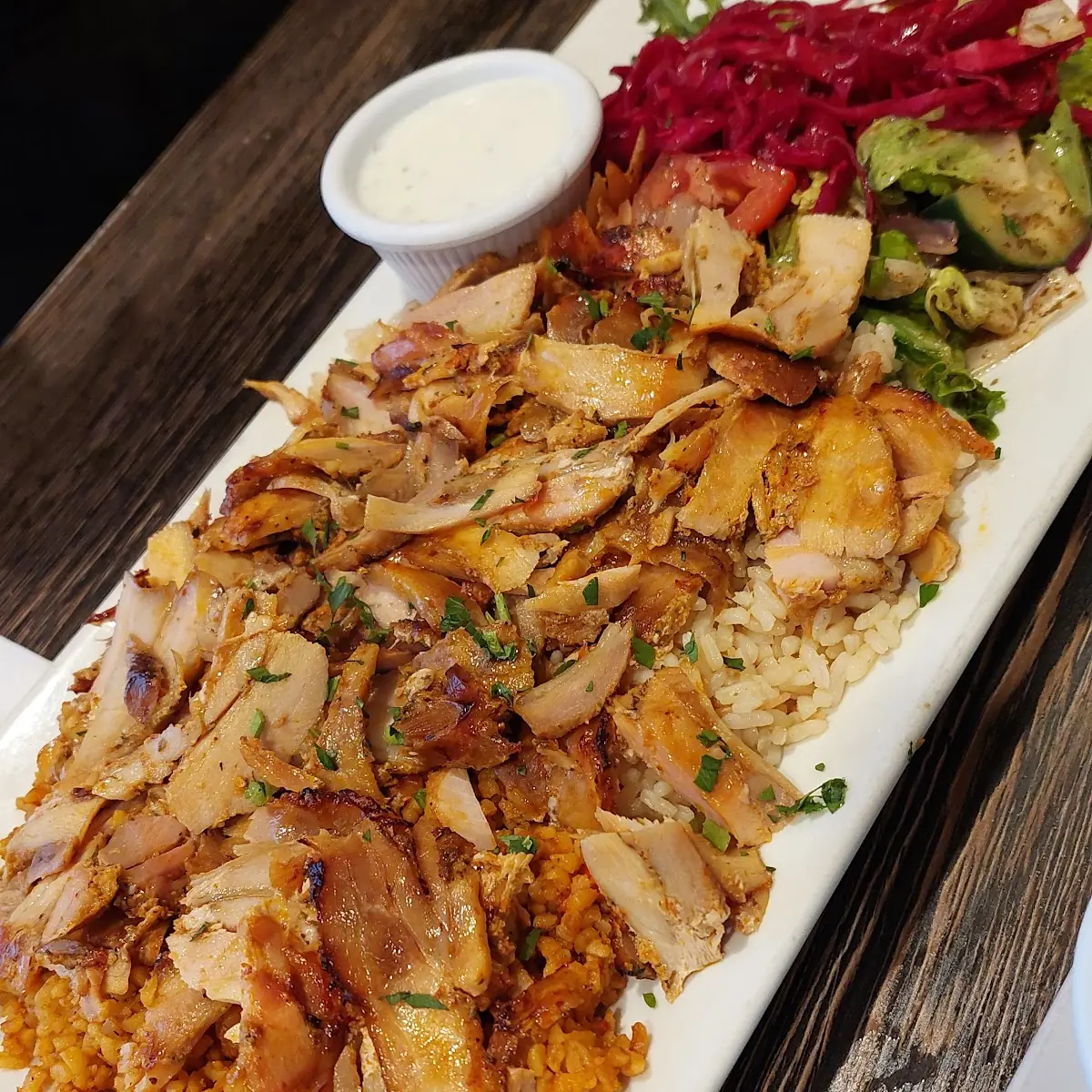 Chicken Shawarma Plate
