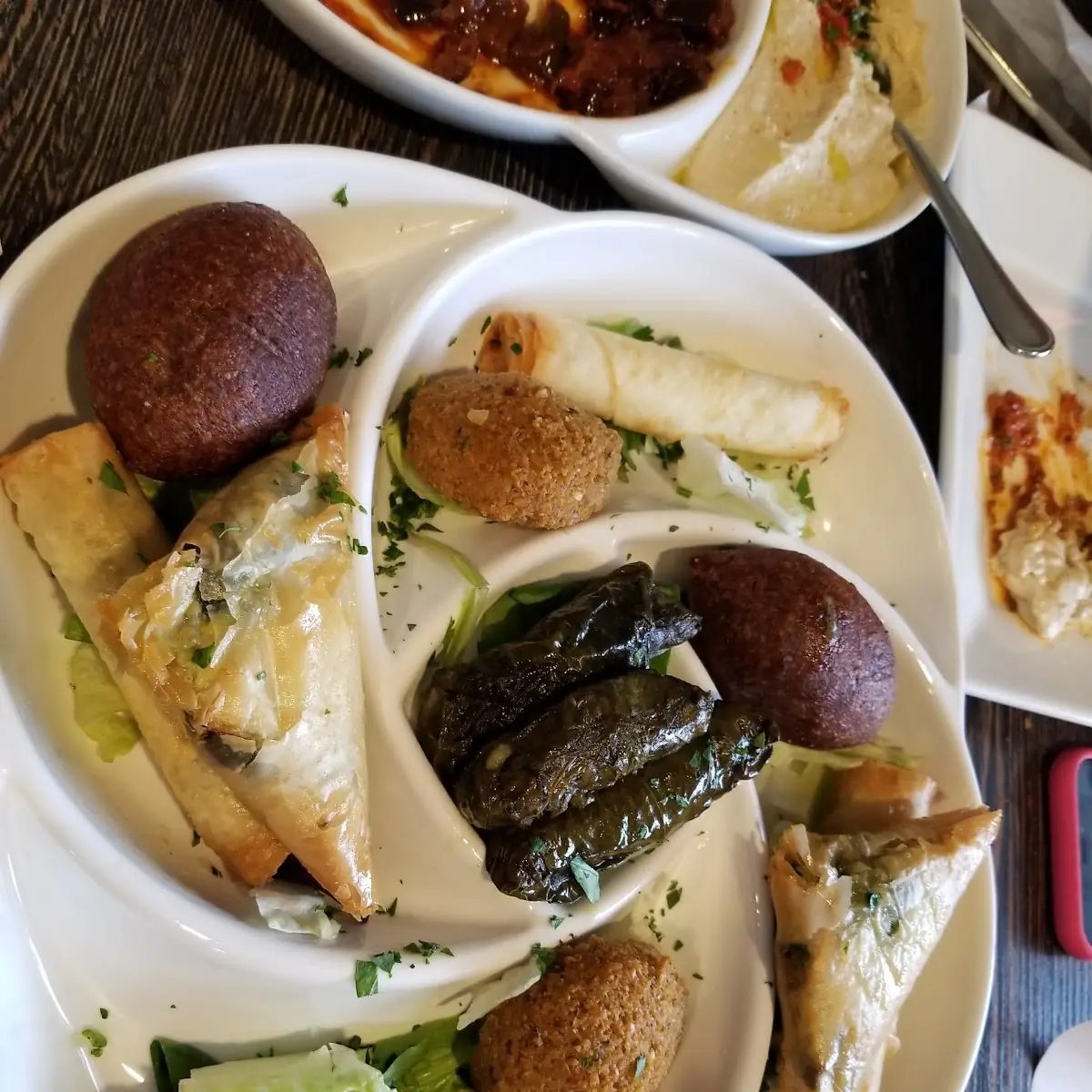 Hot Appetizer Sampler Platter