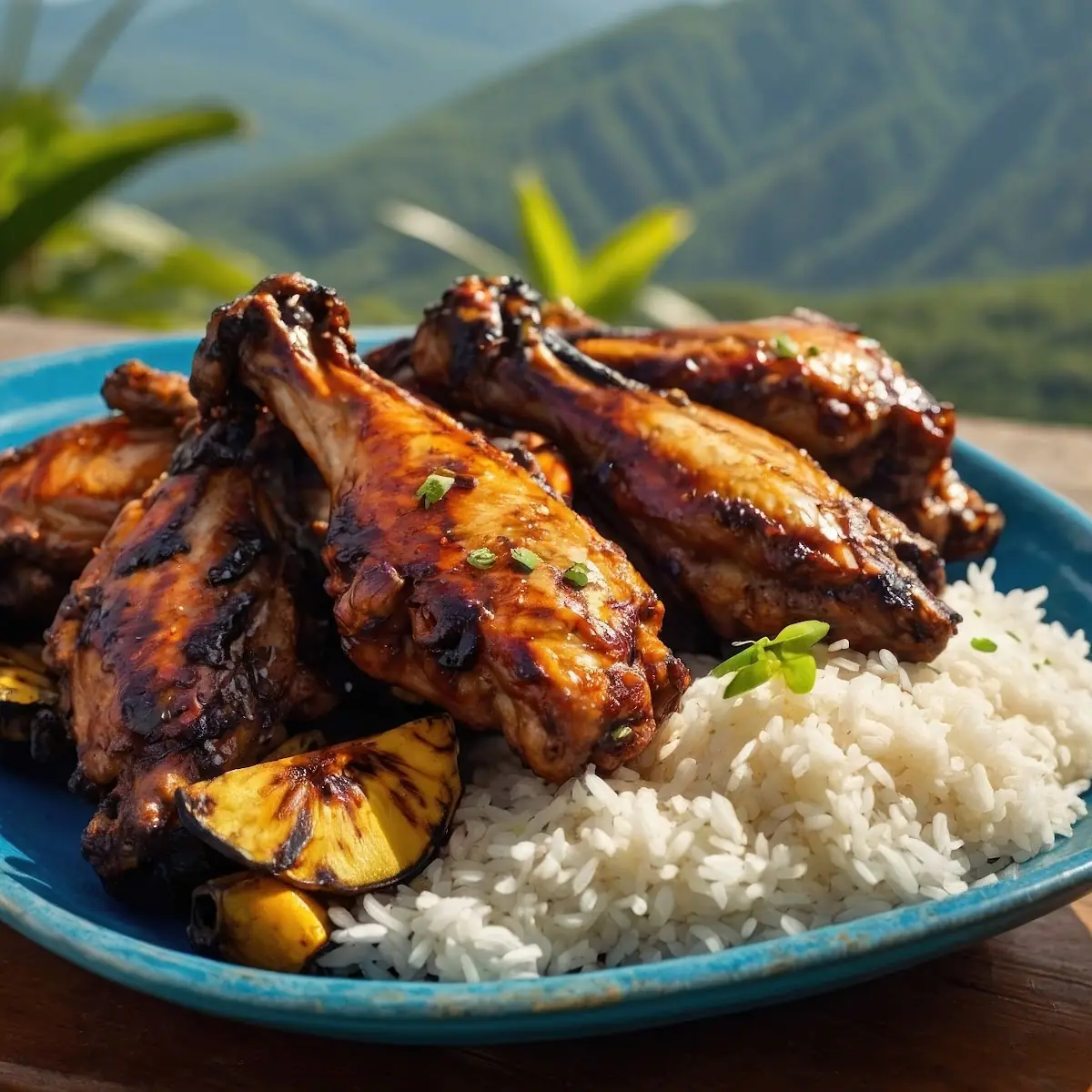 Caribbean Chicken Wings
