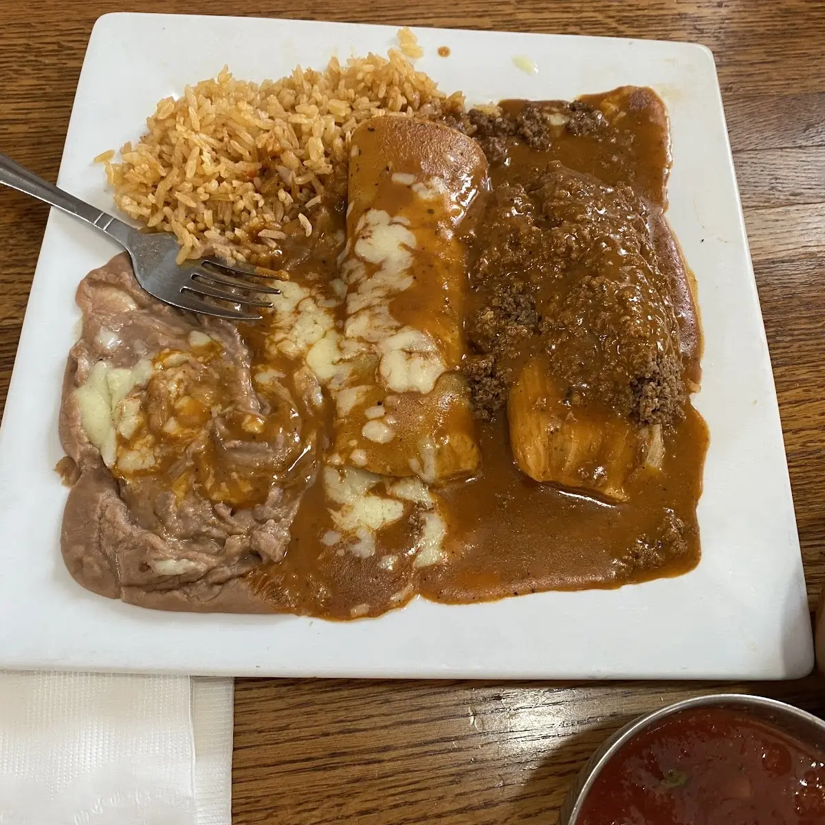 Burrito and Enchilada Combo