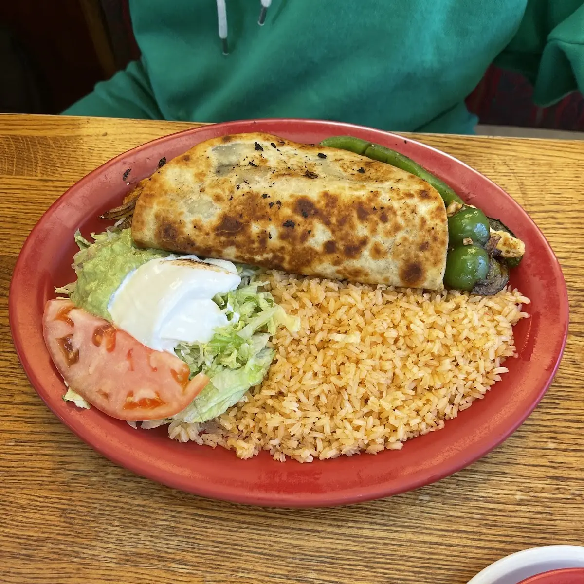 Chicken Fajita Burrito