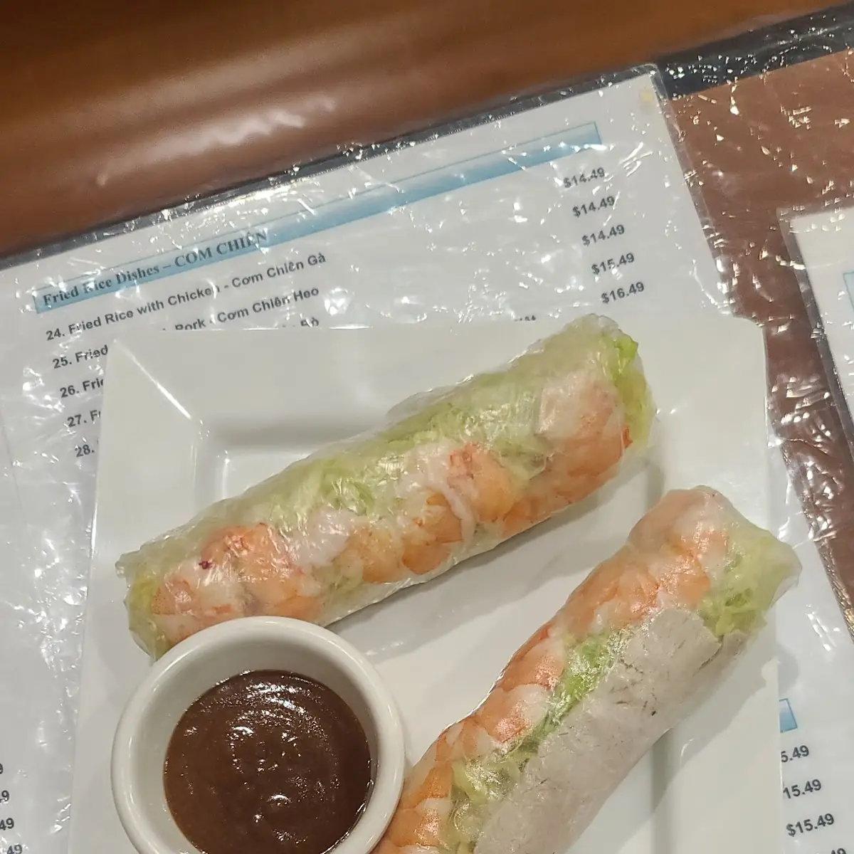 Summer Rolls Goi Cuon