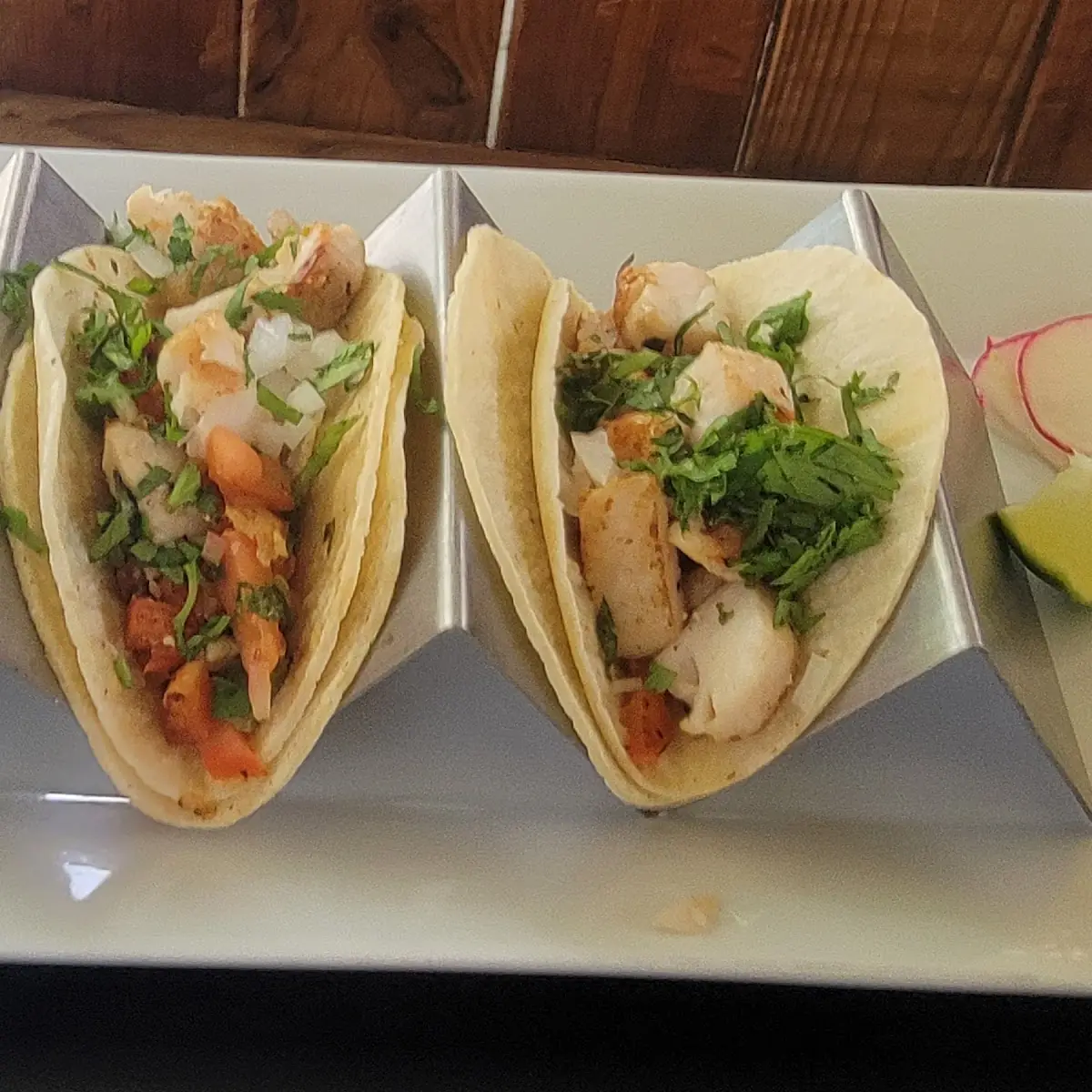 Camarones Shrimp Tacos