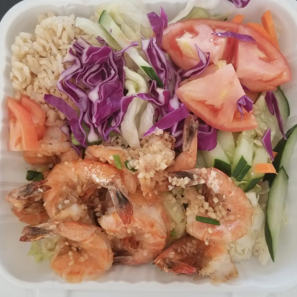 Healthy Garlic Shrimp