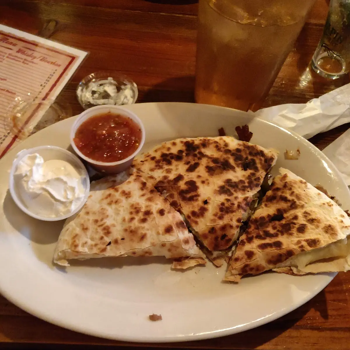 Small Steak Quesadilla