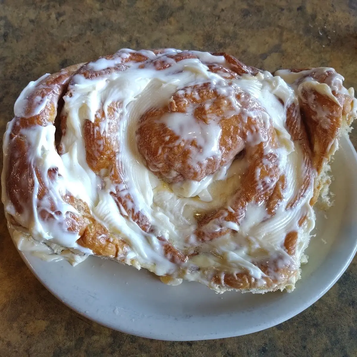 Texas Size Cinnamon Roll