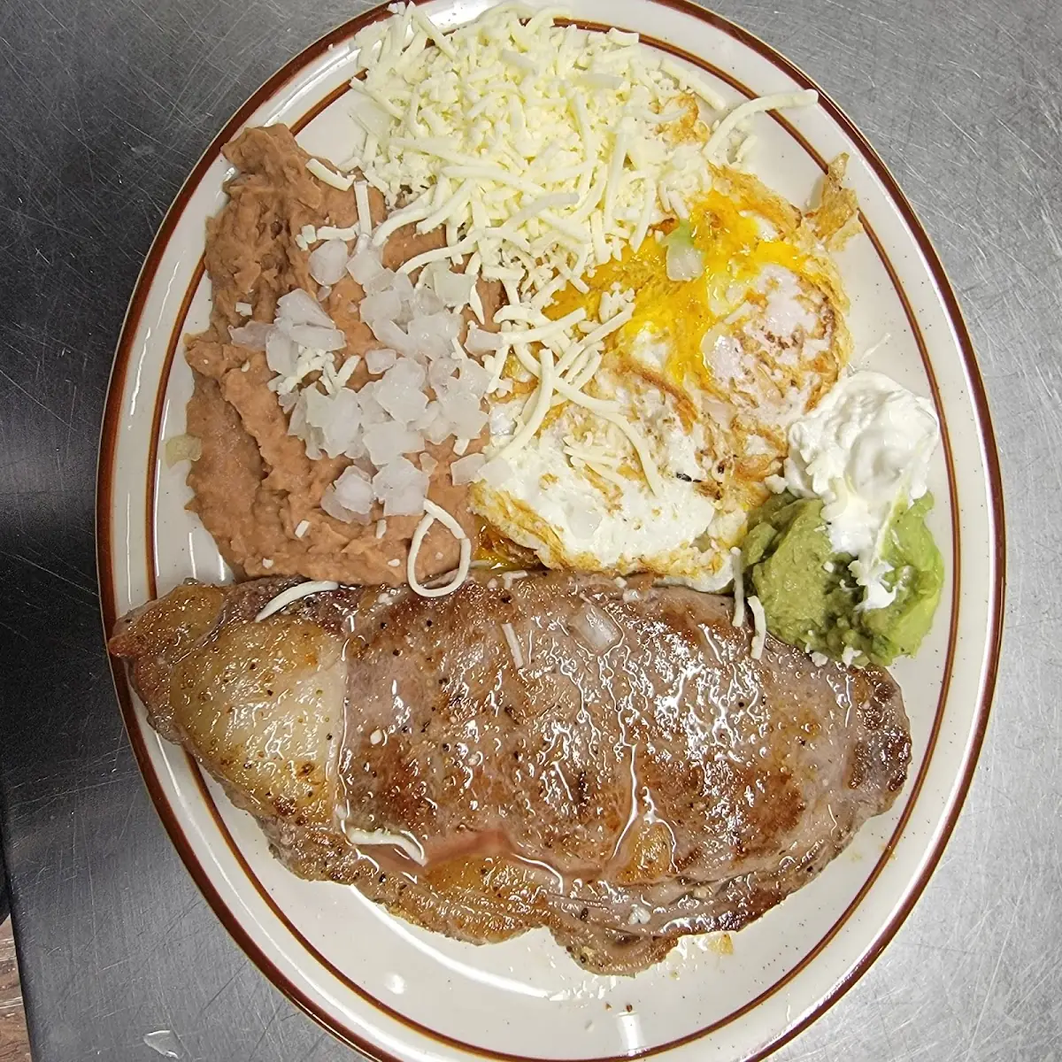 Carne Asada & Eggs