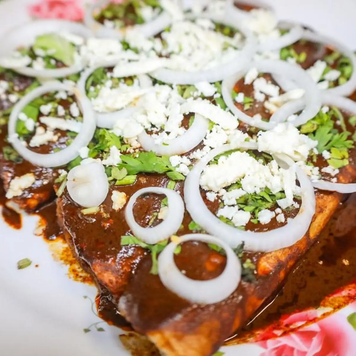Mole Negro Caldo de Res Tacos Tlayuda