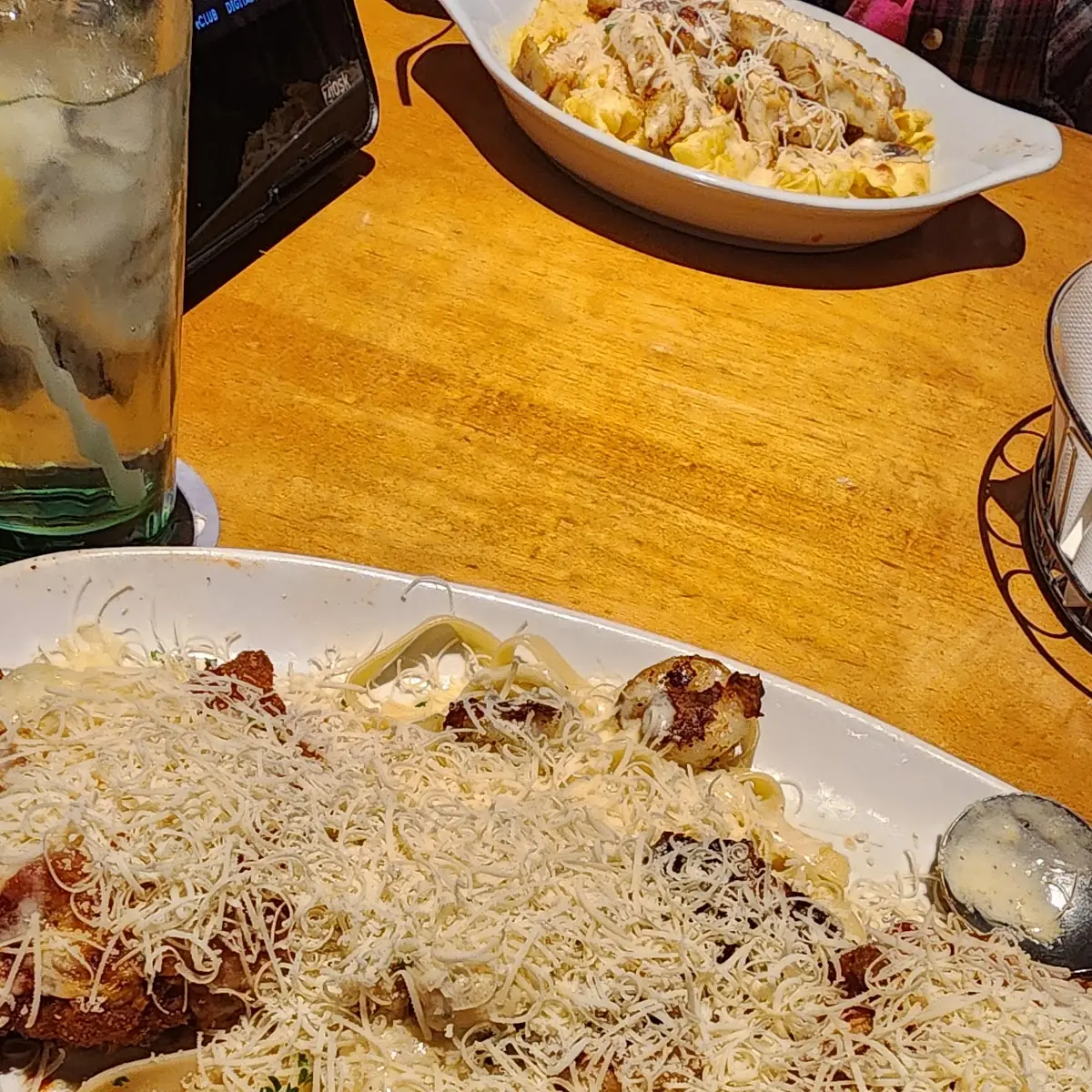 Chicken Parmigiana with Spaghetti
