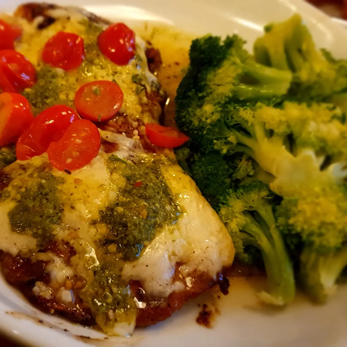 Grilled Chicken Margherita