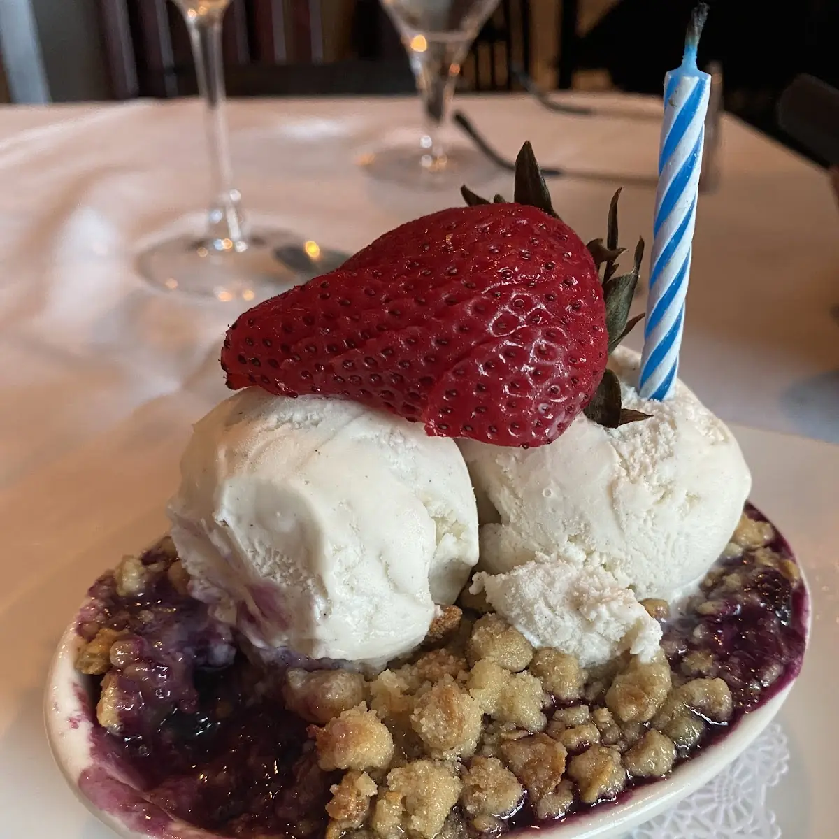 Blueberry Cobbler
